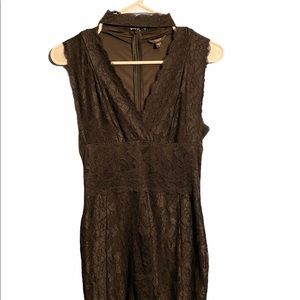 Black GUESS knee length lacy dress